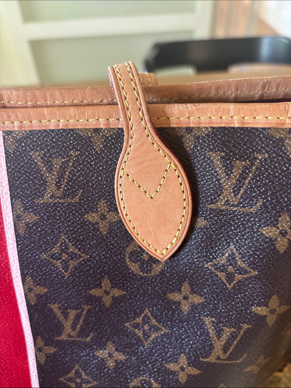 Louis Vuitton Brown Neverfull MM Tote - Picture 17 of 17